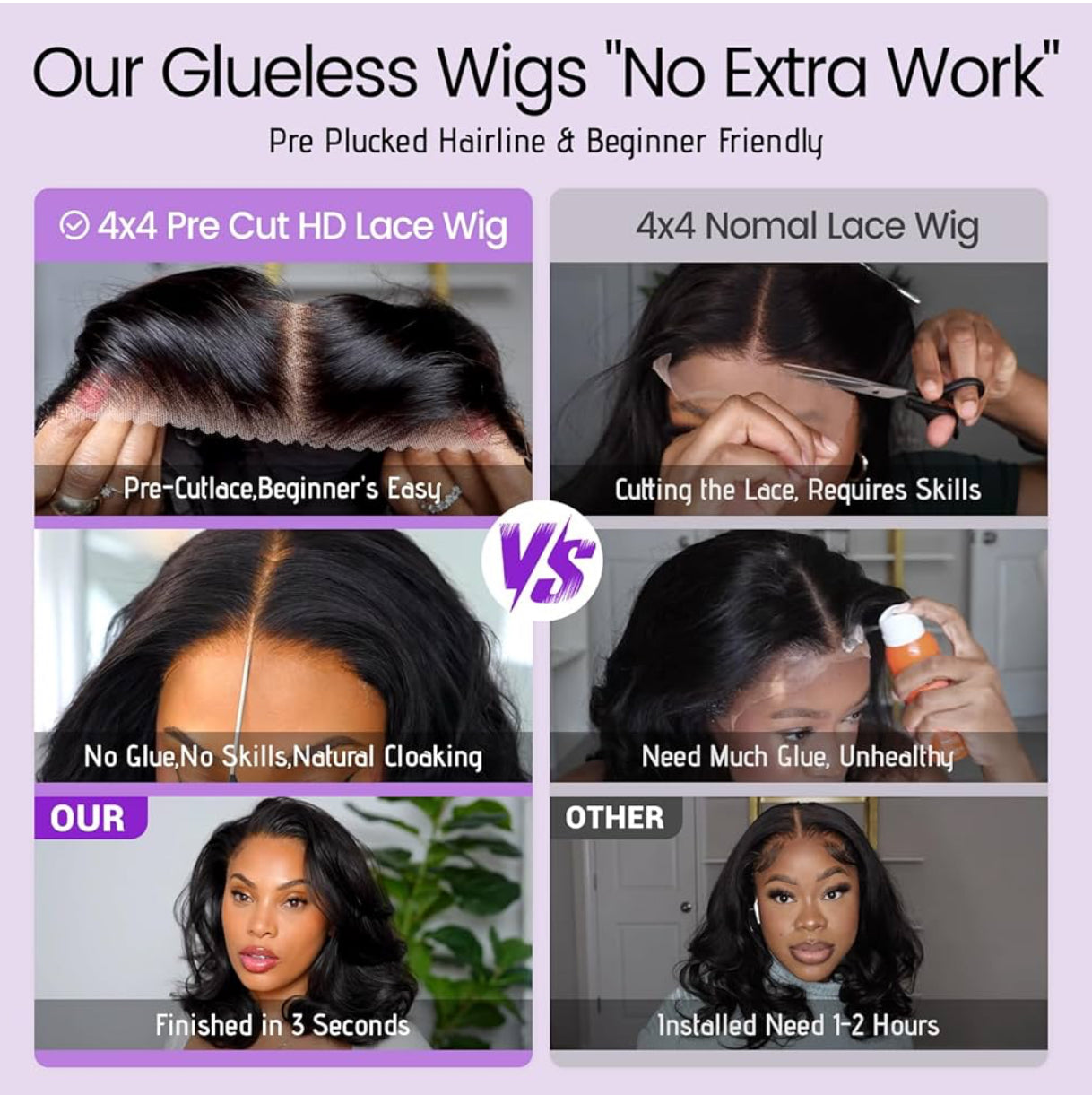 Devonia Glueless Wig