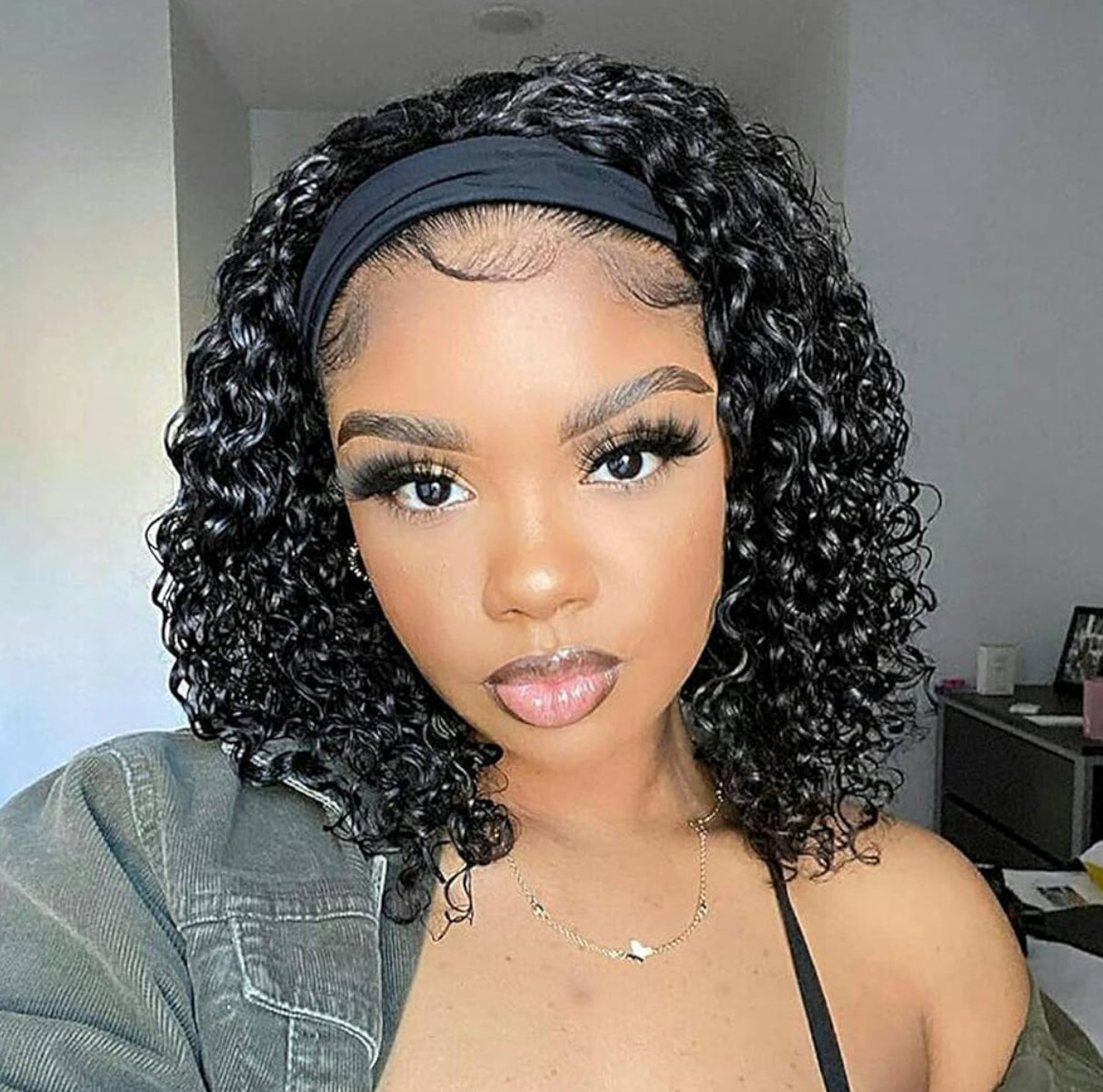 JC Bob Headband Wig