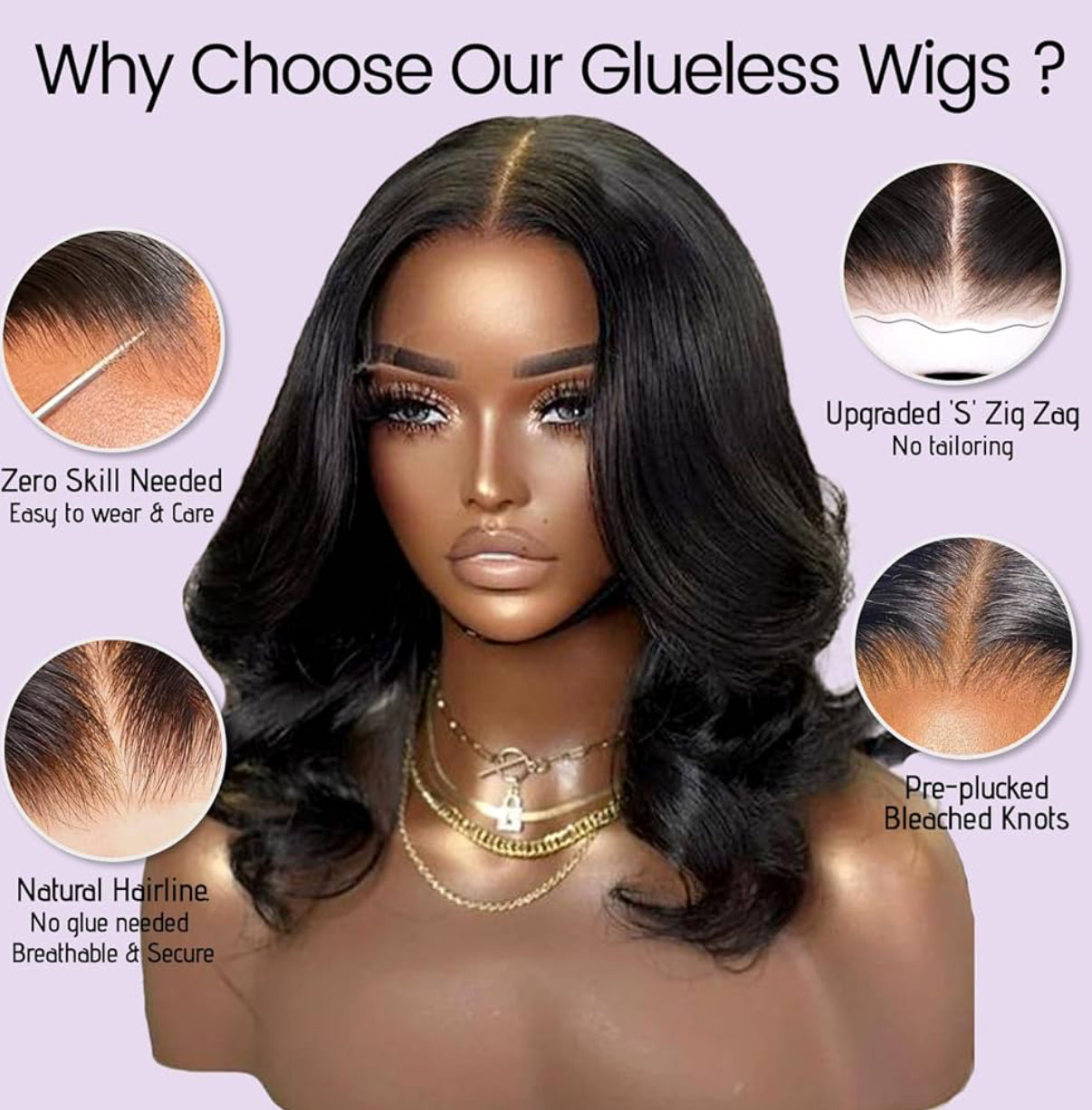 Devonia Glueless Wig