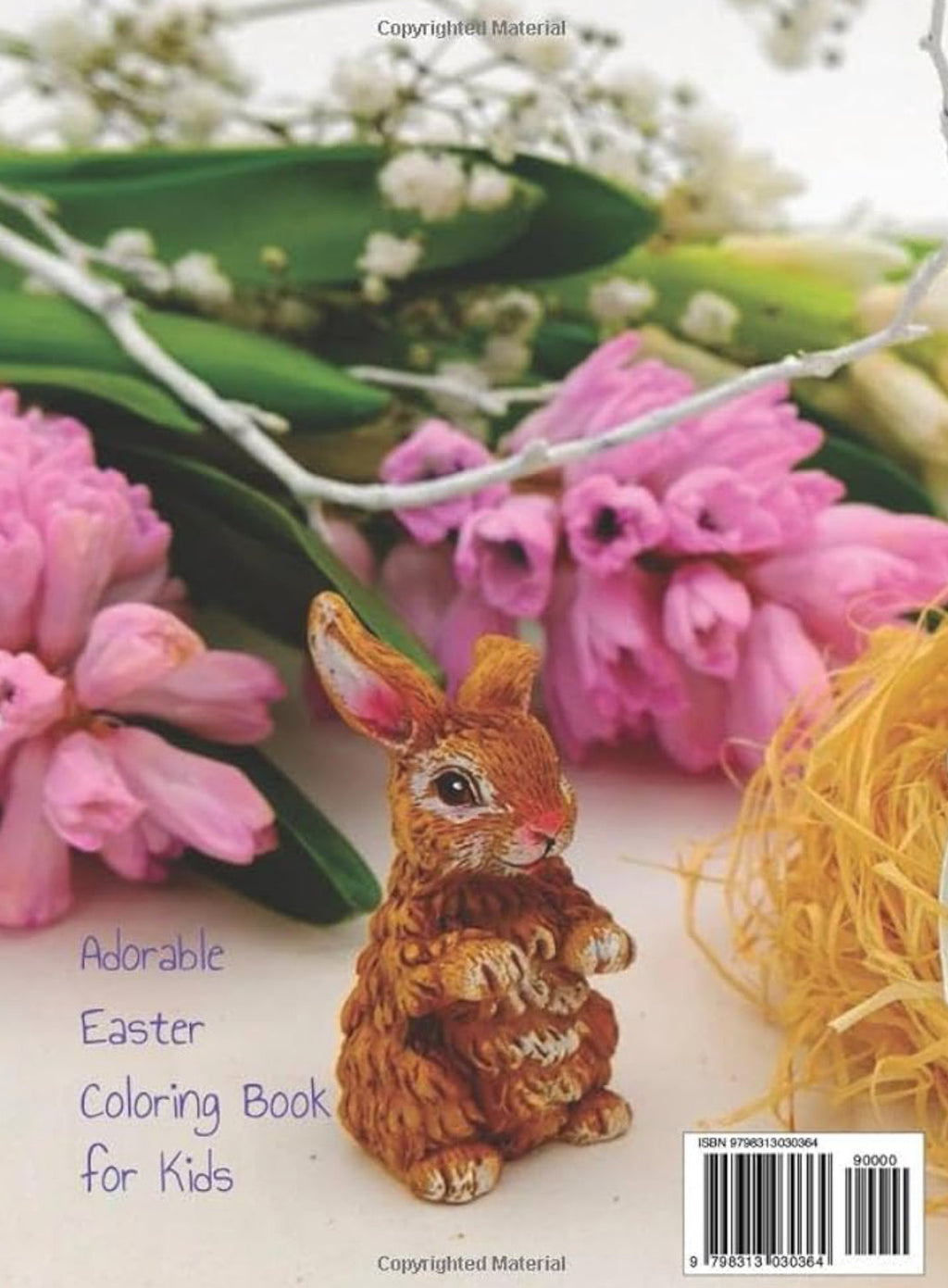 Easter Fun: Happy Coloring for Every Bunny: Bold & Easy Designs for Kids