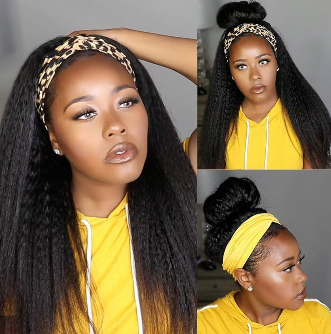 Vanmast Headband Wig