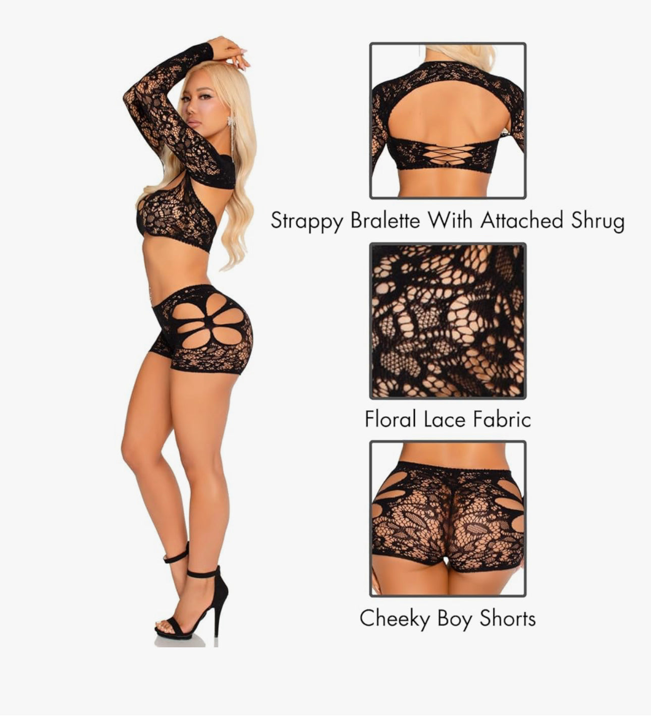 Mesh Stocking Lingerie