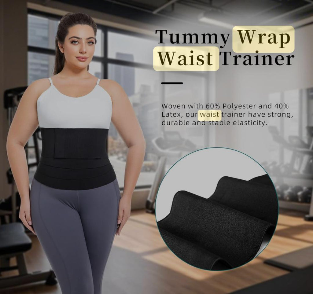Waist Wrap Training Let for Athletic Use as Shown in Image