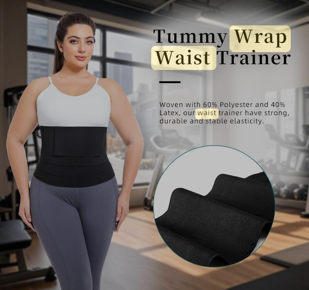 Waist Wrap Training Let for Athletic Use as Shown in Image